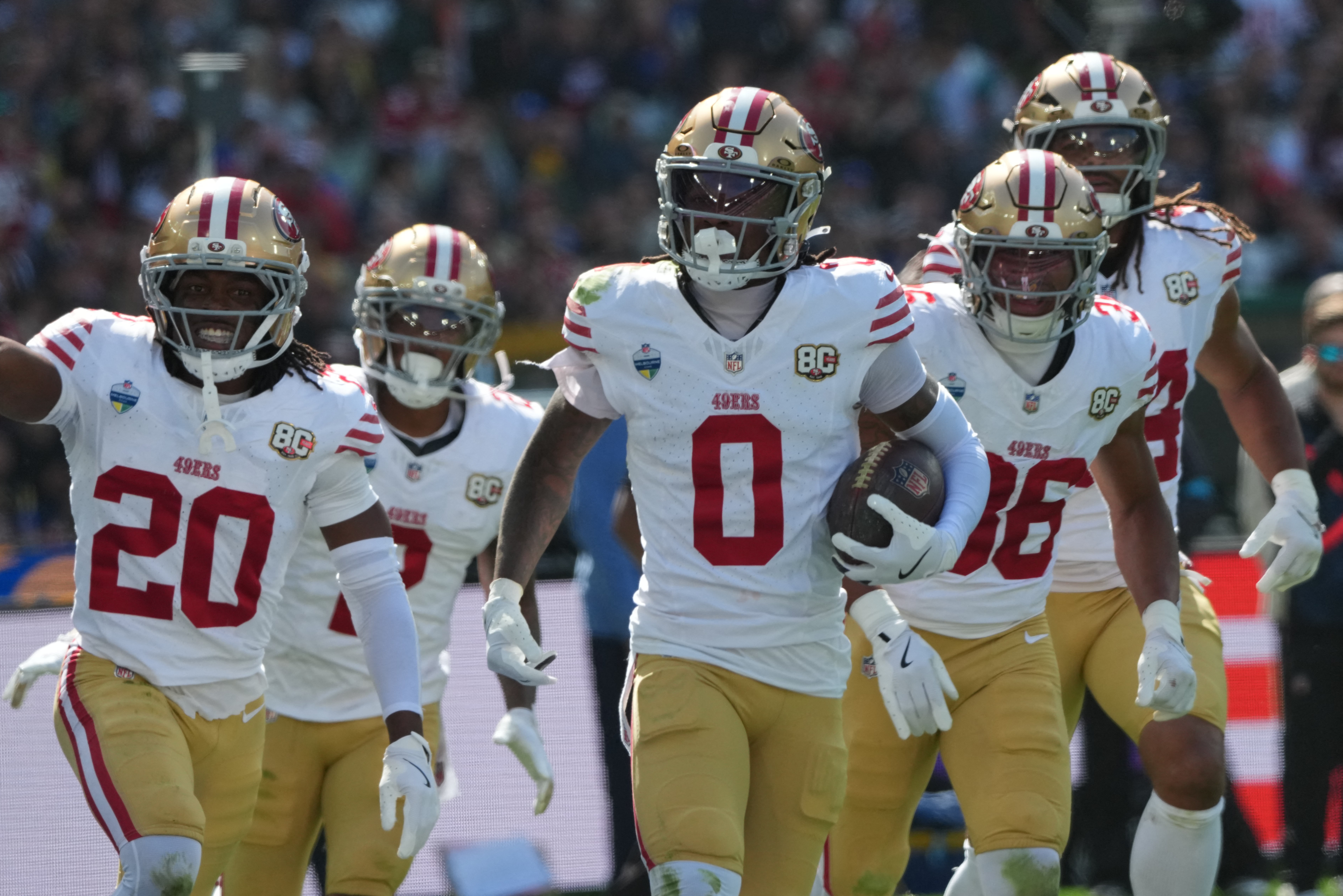 Defesa domina, e 49ers surpreendem favoritos Rams em estreia da NFL na Austrália