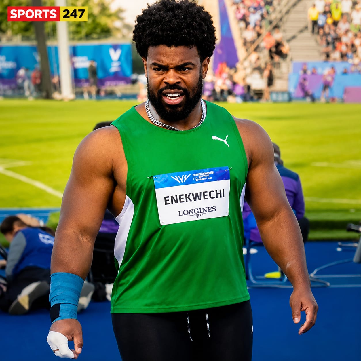 Nigeria Celebrates Eighth Commonwealth Gold with Enekwechi’s Thrilling Shot Put Victory
