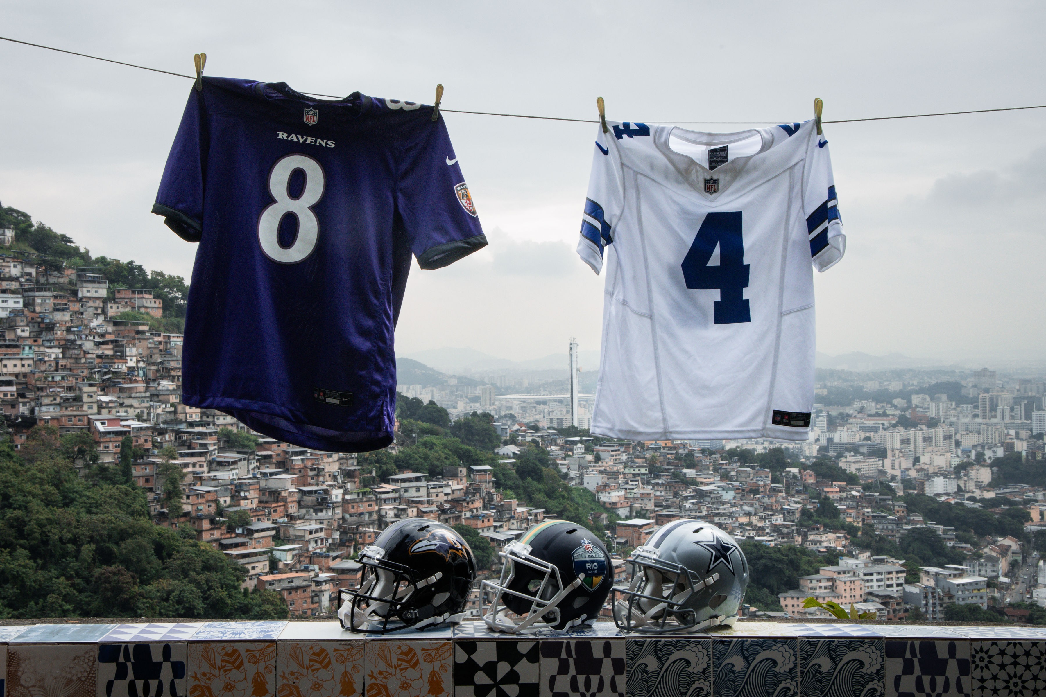 NFL Rio Game: Parcerias sociais impulsionam flag football com Cowboys e Ravens
