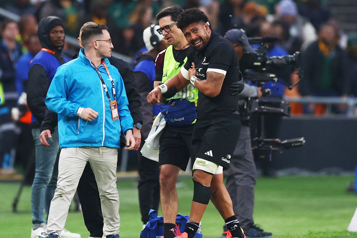 All Blacks Captain Ardie Savea Ruled Out of Fourth South Africa Test Due to Shoulder Injury