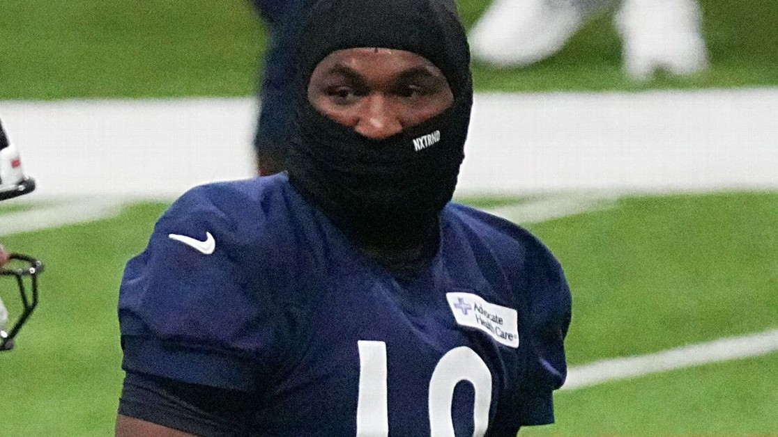 Chicago Bears perde recebedor antes da estreia: atleta deixa treino lesionado
