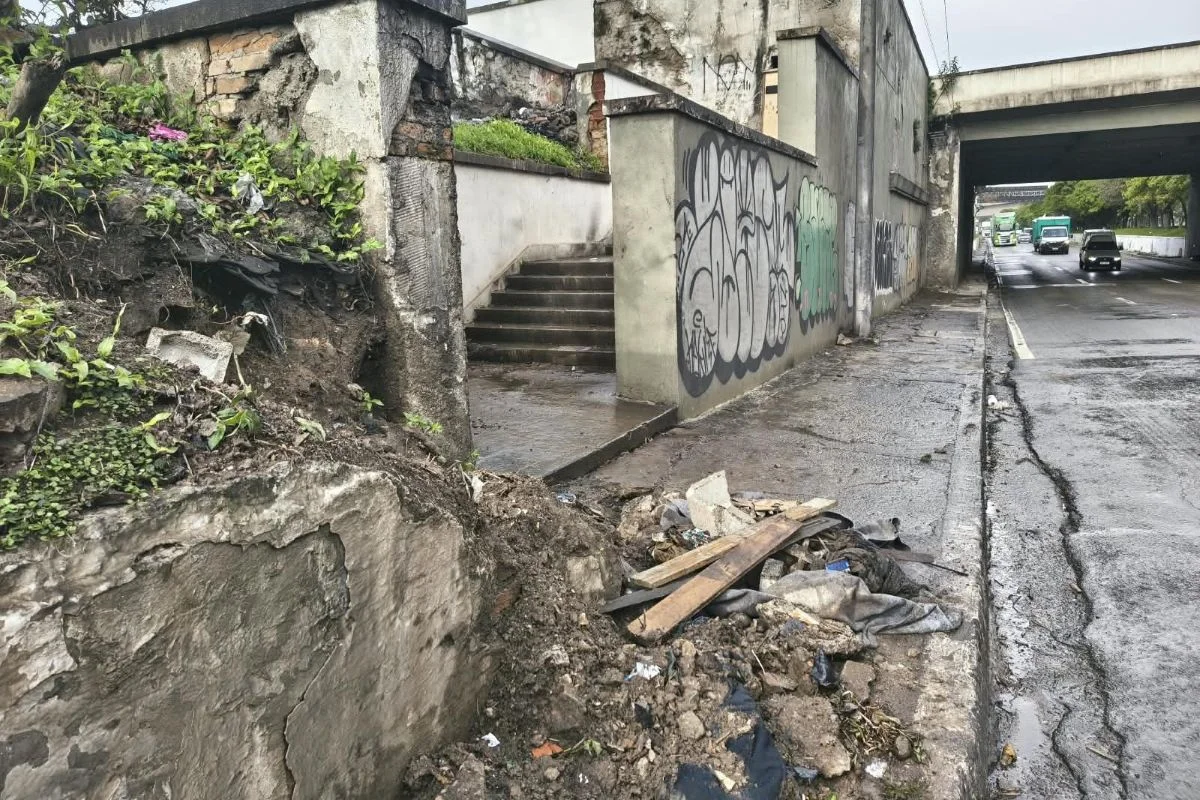 Ponte das Bandeiras em SP: 2 anos após obras, estrutura de R$ 68 milhões enfrenta abandono