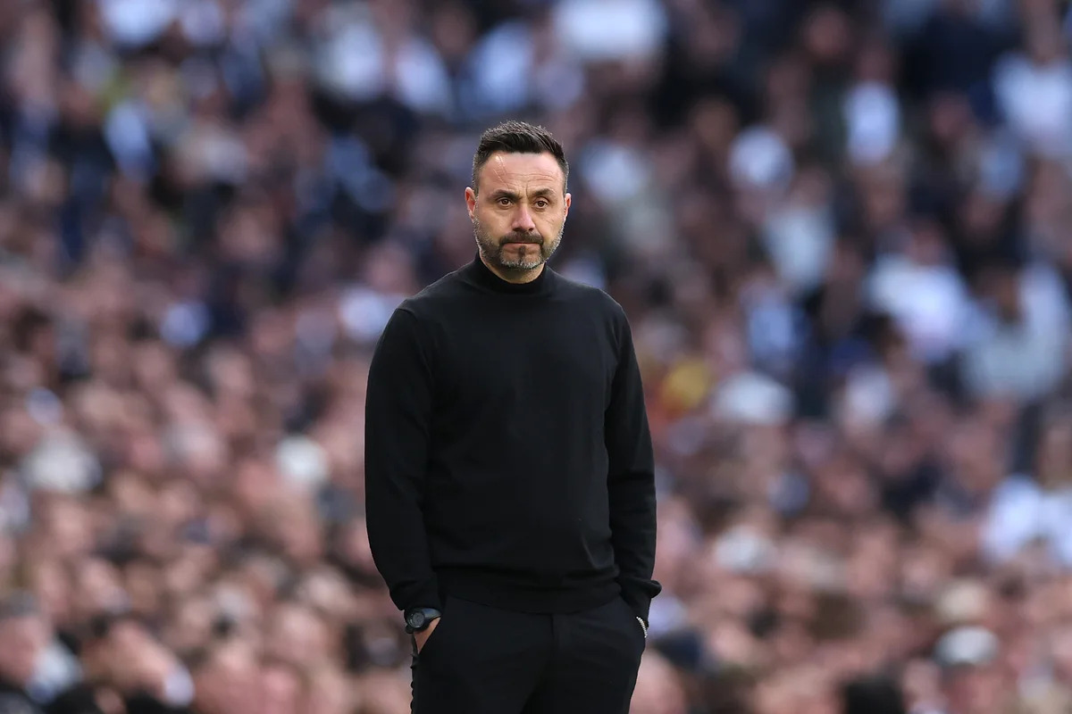 De Zerbi Downplays Tottenham Pressure Despite Winless Start and Big Spending