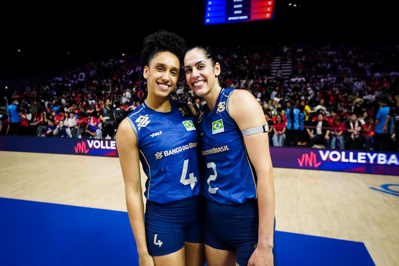 Zé Roberto prepara a seleção brasileira para VNL sem Gabi e Júlia Kudiess