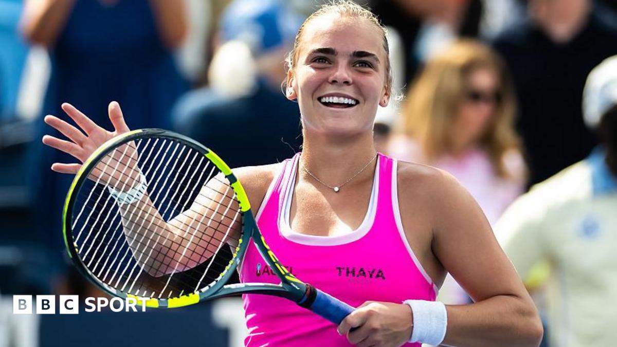 Sara Bejlek's stunning Cincinnati run continues, faces Coco Gauff in semi-final