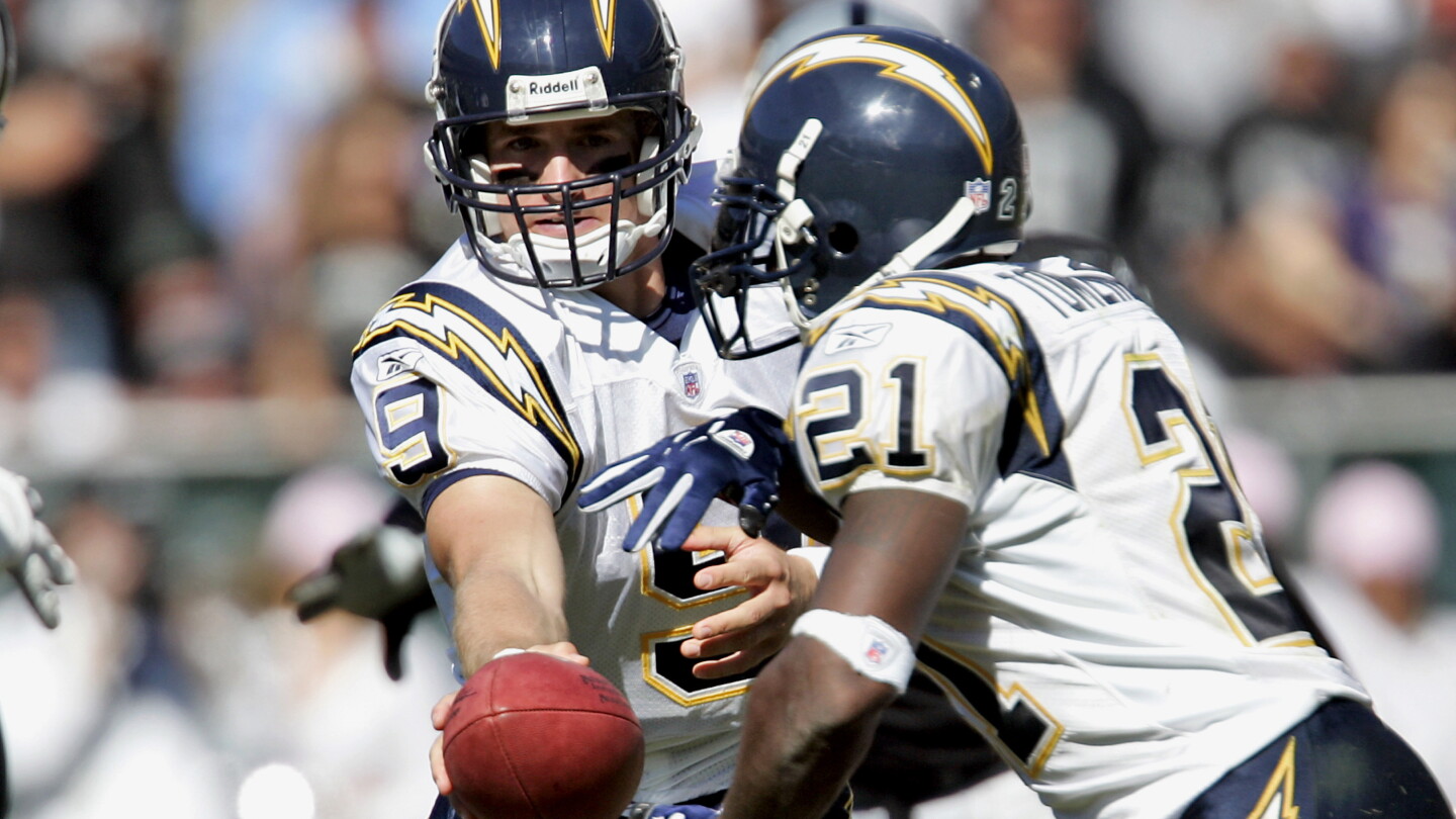 Drew Brees Remembers 'Growing Up' with LaDainian Tomlinson on Chargers