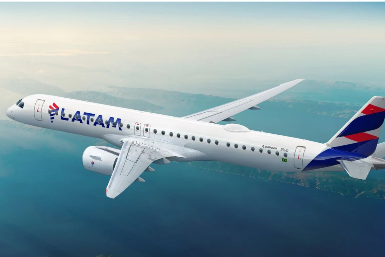 LATAM centraliza estreia do Embraer E195-E2 em Guarulhos para voos regionais