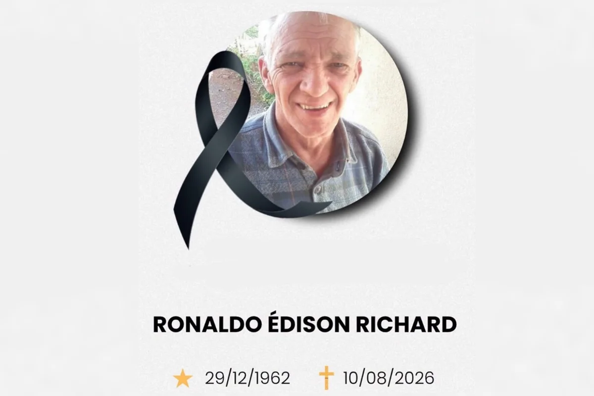 Ronaldo Richard morre aos 63 anos em Santa Rosa por infarto