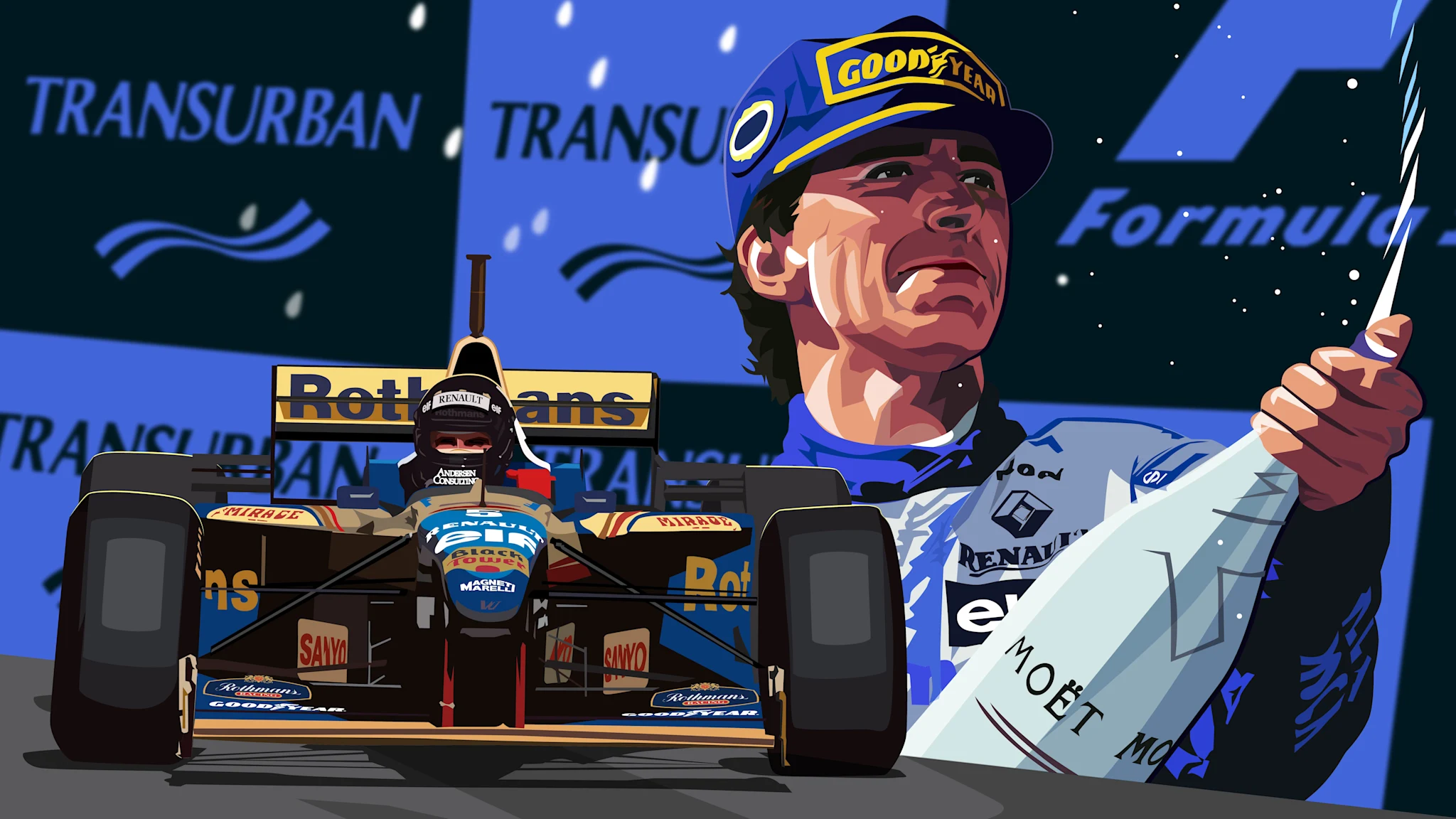 Damon Hill Claims F1 Crown in Groundbreaking 1996 Season