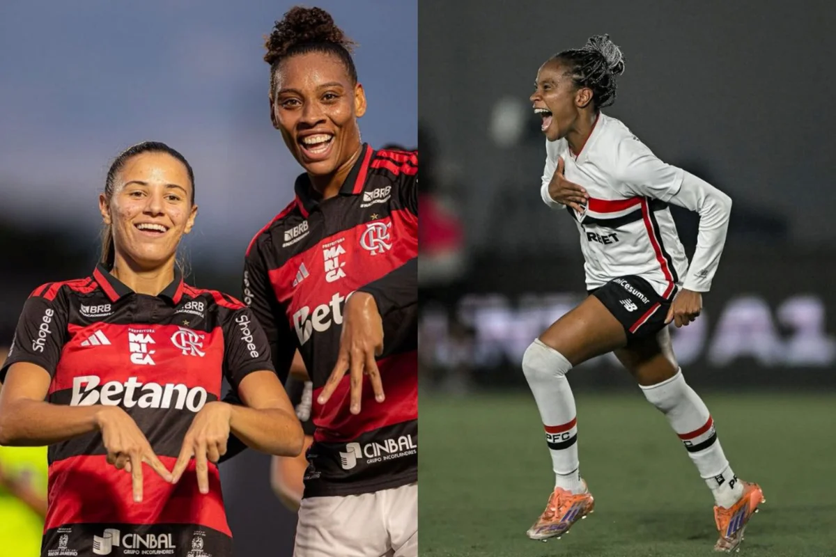 São Paulo e Flamengo decidem vaga na final do Brasileirão Feminino