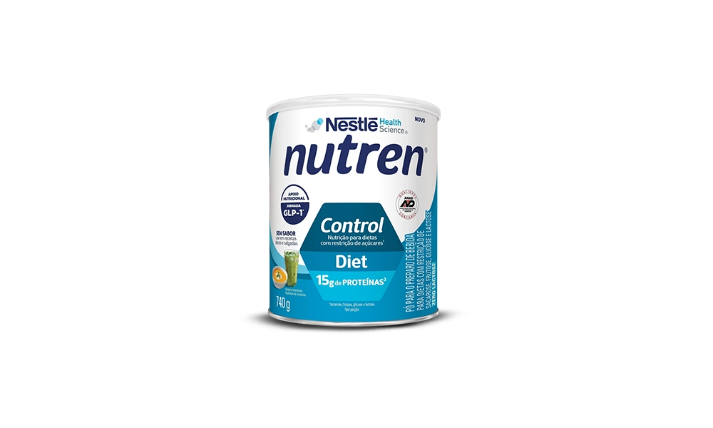 Nutren Control Pó Sem Sabor Prática para Dietas Especiais