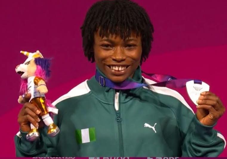Nigerian Weightlifter Ruth Nyong Wins Silver at Glasgow Commonwealth Games