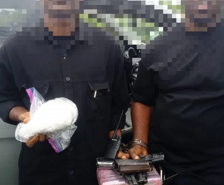 Delta Police Arrest Suspects with Guns and Cocaine in Major Operation