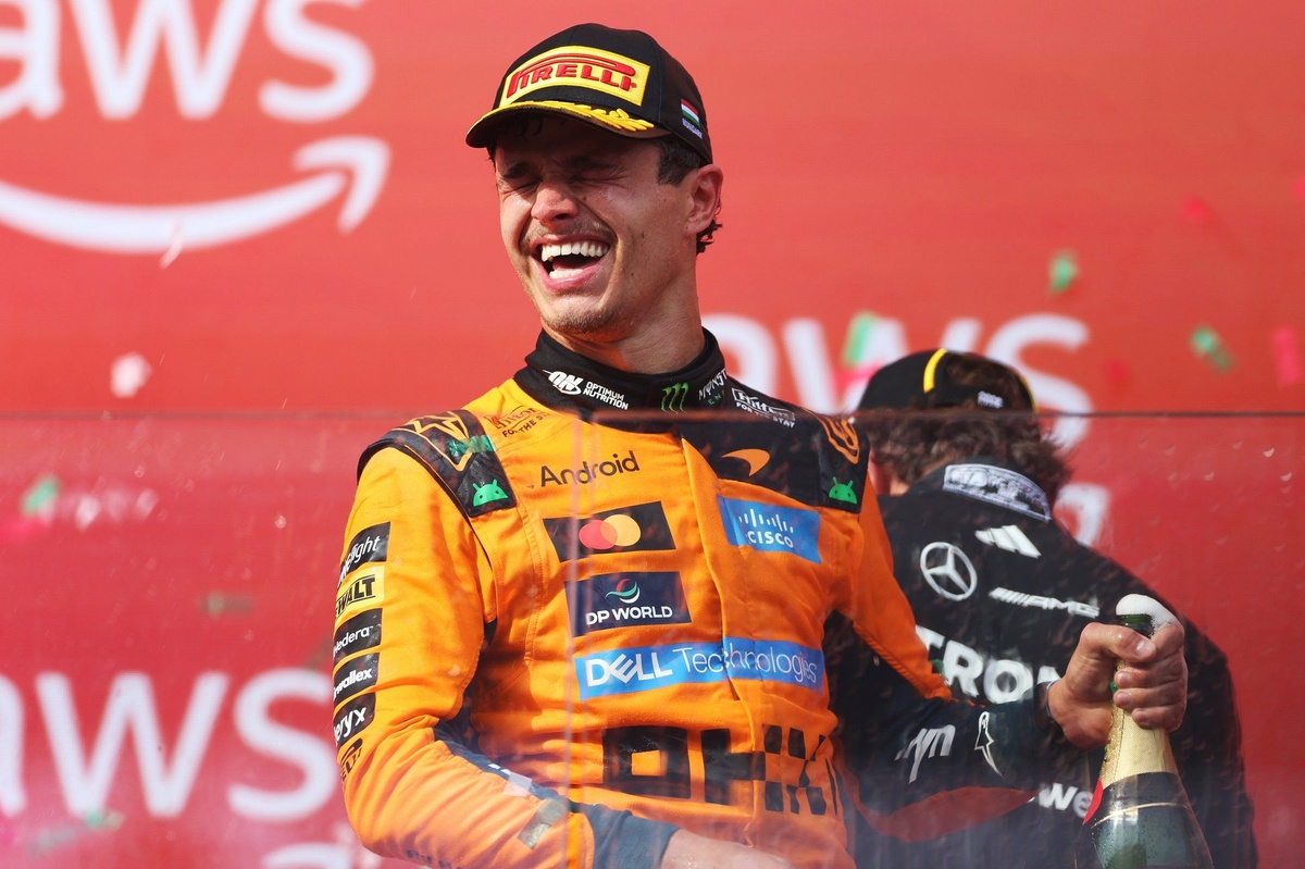 Norris Triumphs at Hungarian GP Even Without Piastri’s Troubles, Says Pundit