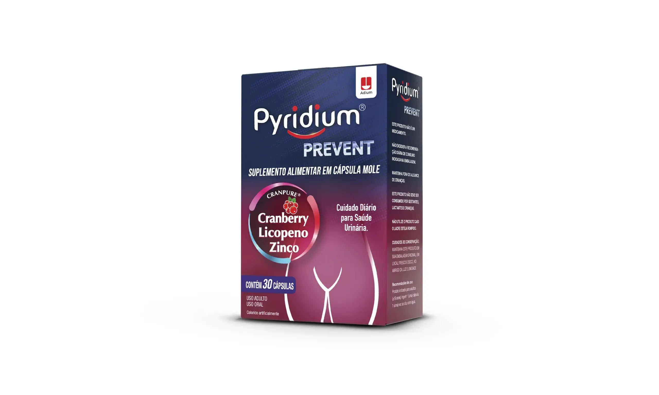 Adium lança Pyridium Prevent com cranberry para saúde urinária feminina no Brasil