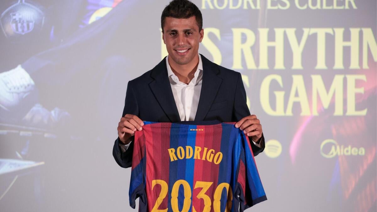 World Cup Winner Rodri Targets Barcelona's Champions League Drought End