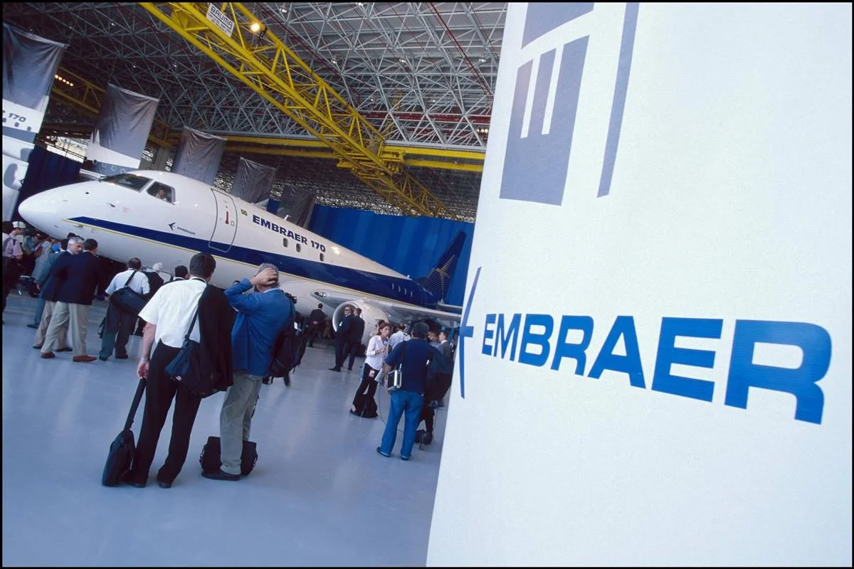 Embraer registra lucro líquido de R$ 1,1 bilhão, alta de 25% no 2º trimestre