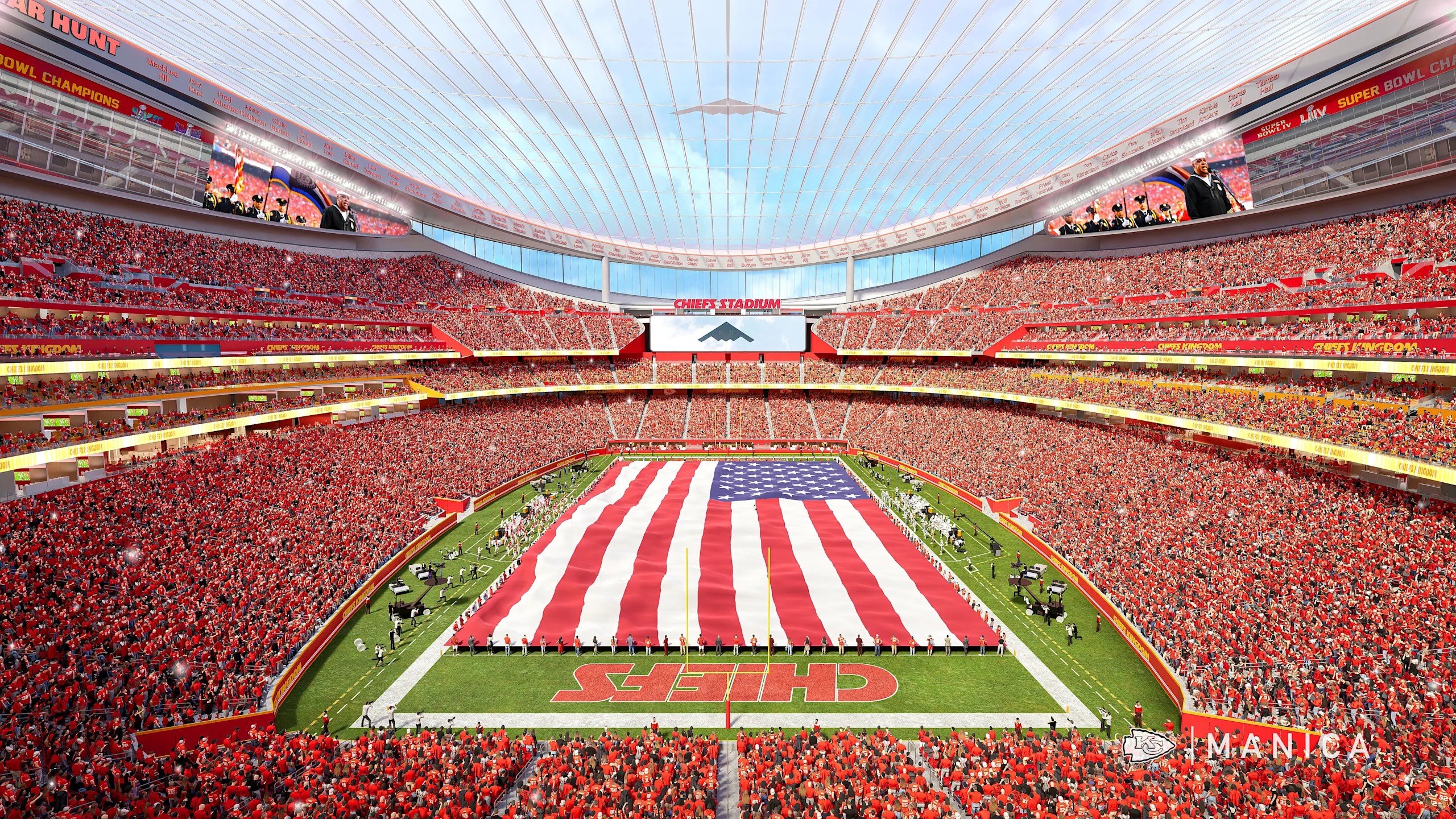 Novo estádio Chiefs vai custar R$ 15 bilhões e mudará para Kansas no Brasil