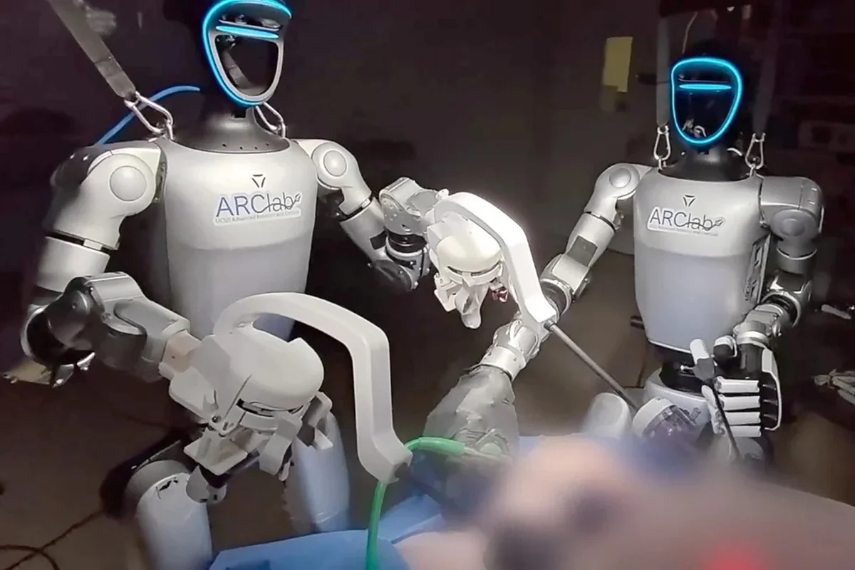 Robô humanoide realiza cirurgia em porcos pela primeira vez