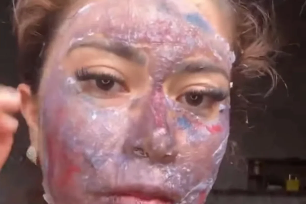Mãe coloca cola nos cílios e quase perde tudo em vídeo viral