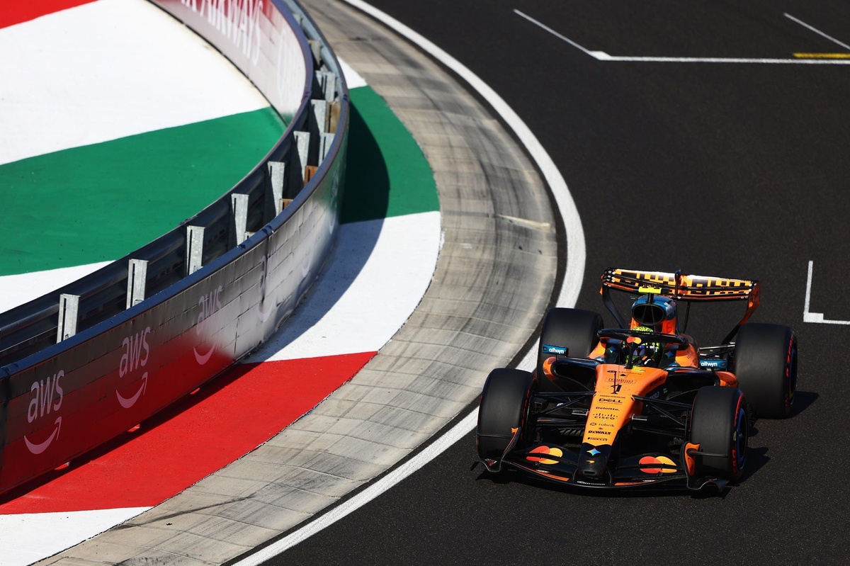 Lando Norris Outpaces Lewis Hamilton in Hungarian GP Practice