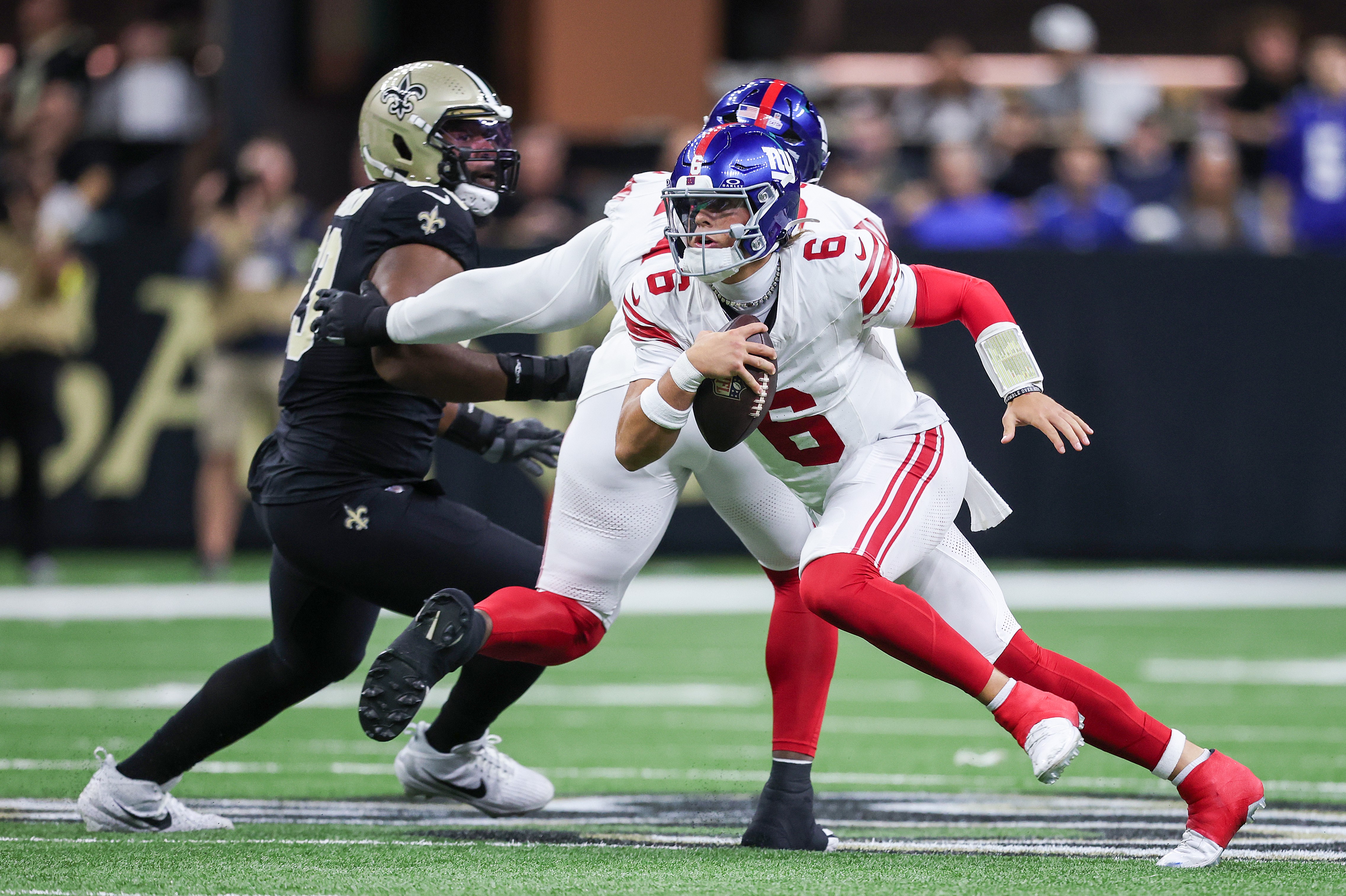 Mágico Oz Pearlman deixa New York Giants em choque com truque de adivinhação da palavra 'Giants'