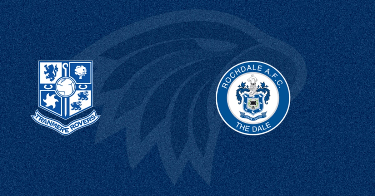 Tranmere Rovers x Rochdale: Palpites e Odds na Carabao Cup