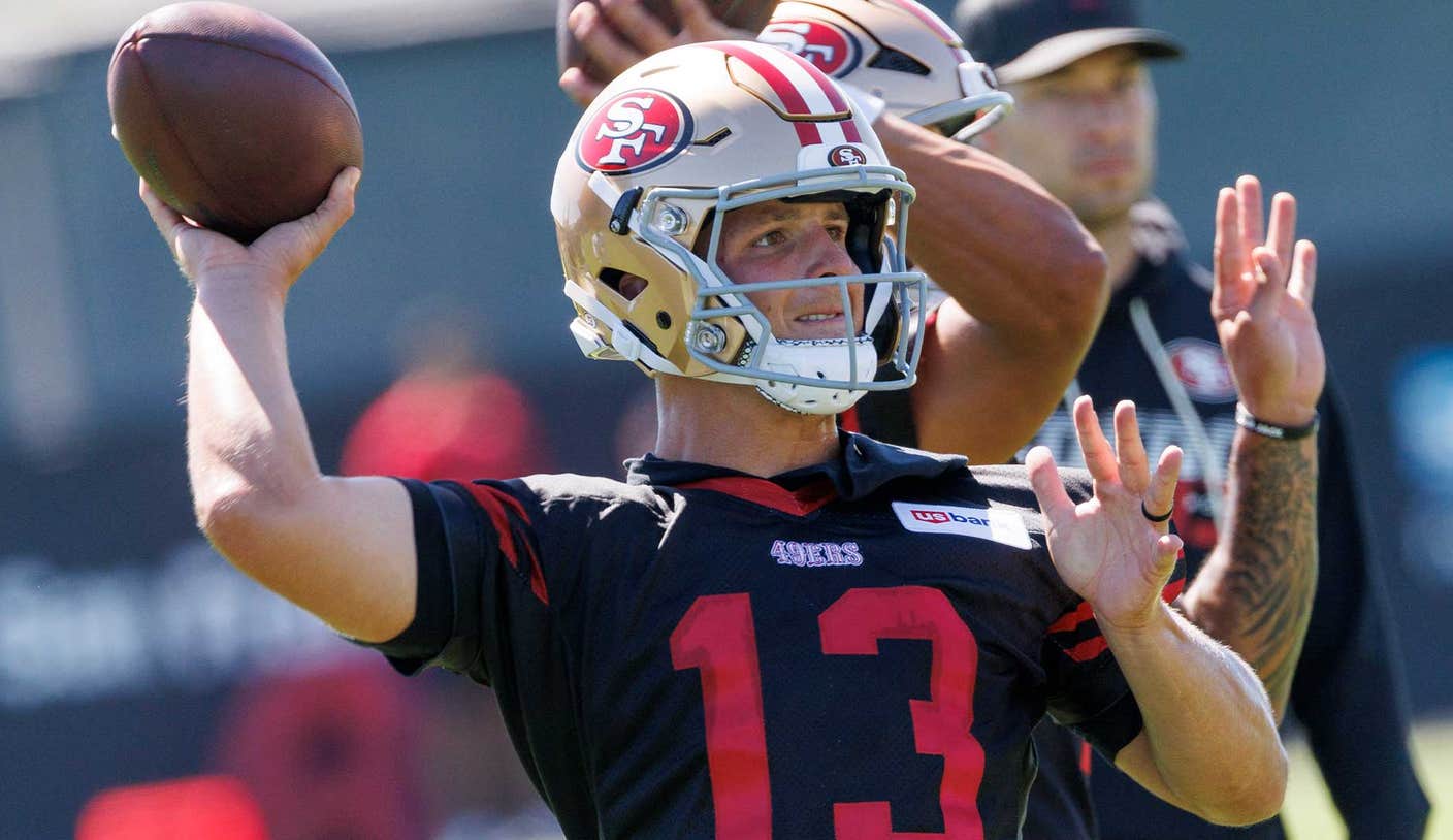 Brock Purdy Adapts In Kyle Shanahan's Absence As 49ers Kick Off Training Camp