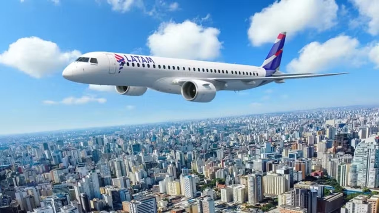 LATAM anuncia primeira fase de voos Embraer E195-E2; confira novas rotas