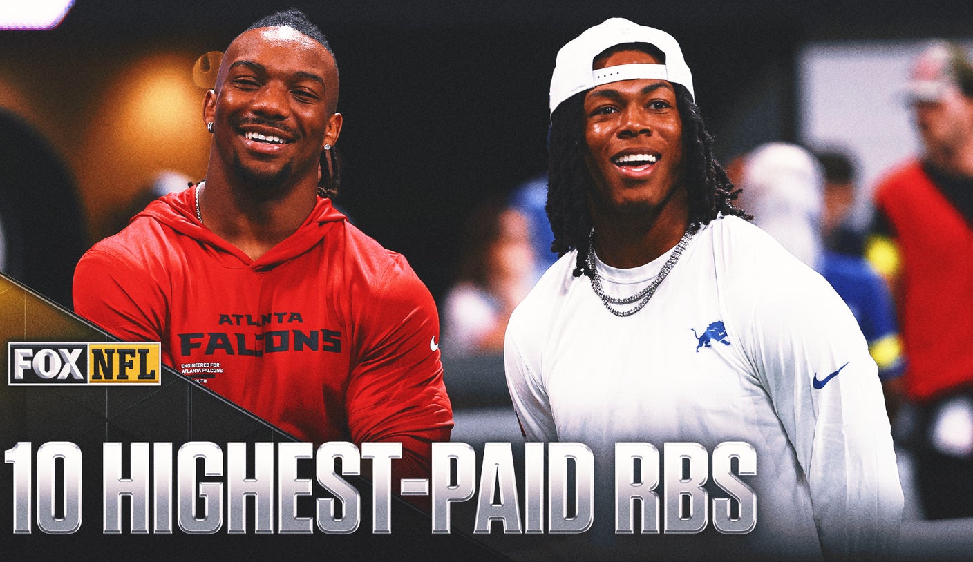 Jahmyr Gibbs Leads NFL Highest-Paid Running Backs After Major Contract Extension
