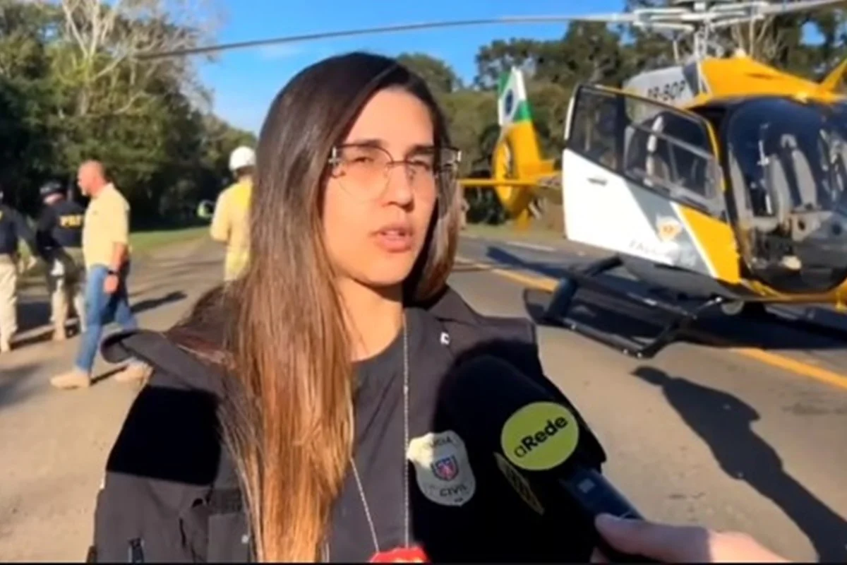 Delegada Ingrid Priotto relata 'dificuldade na remoção dos corpos' após acidente com 23 mortos no PR
