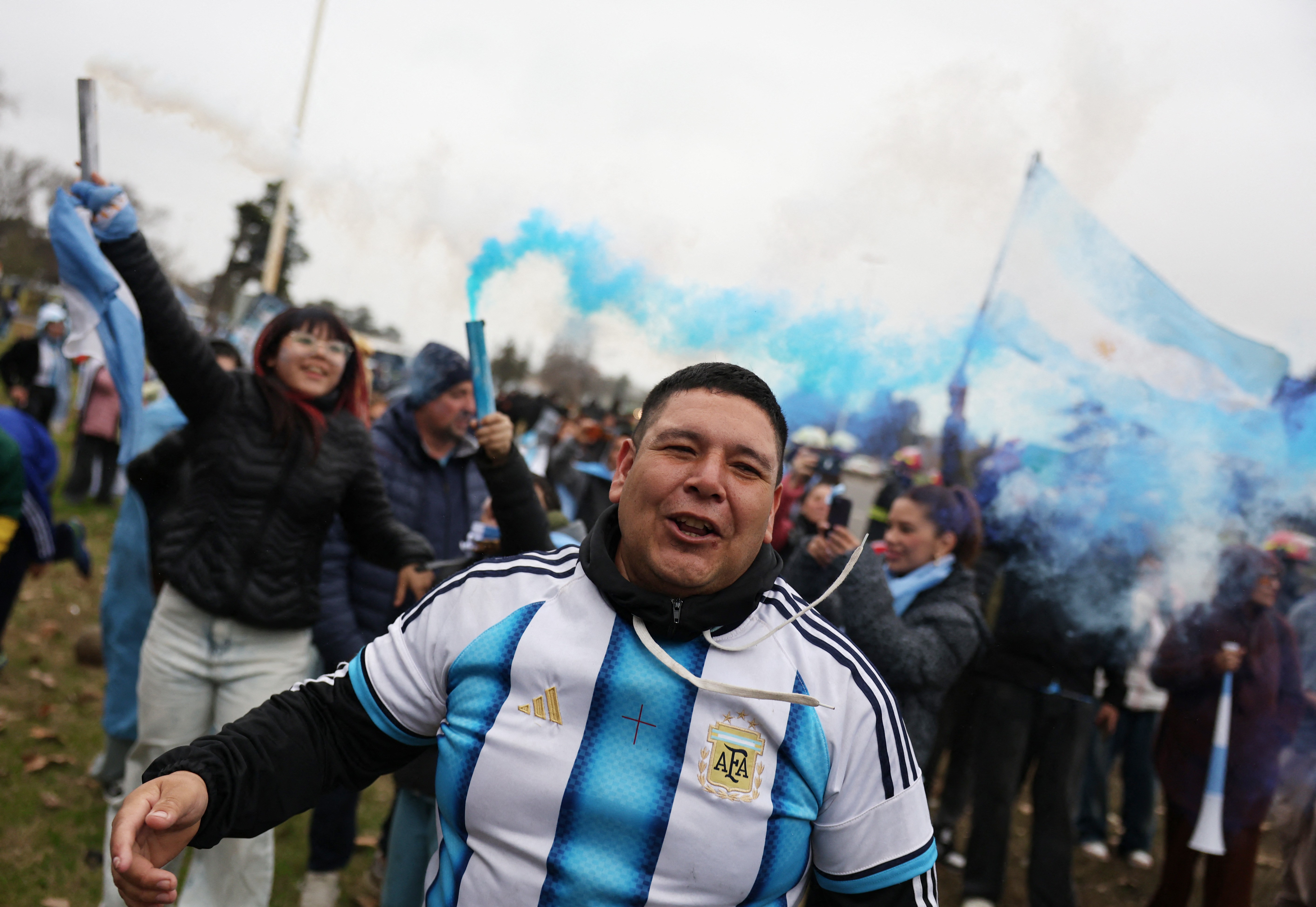 Argentina receberá jogadores com tapete vermelho e banda em Buenos Aires