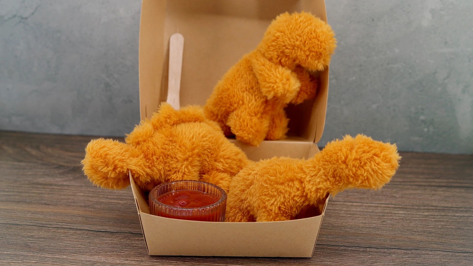 Microwaveable Dino Nuggie Plushies Heat Up Childhood Memories