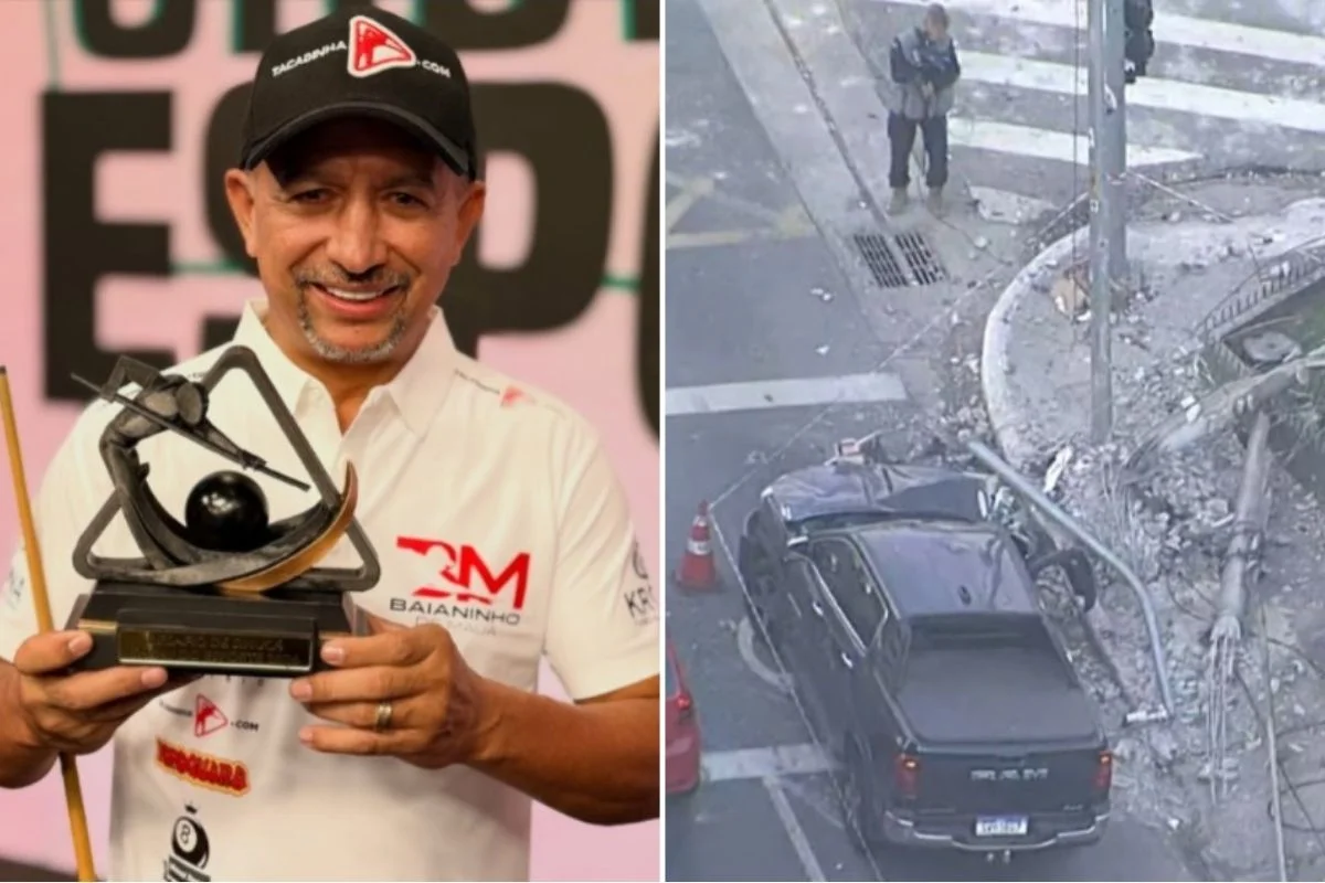 Influenciador Baianinho de Mauá se fere em acidente de carro na zona sul de SP