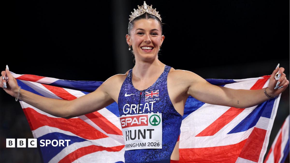 Hunt Dominates With Quadruple European Gold | BBC Sport - Top Stories