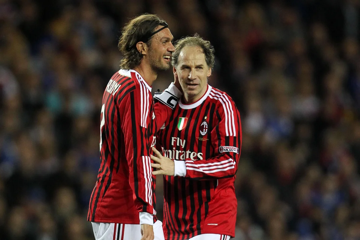 Maldini lamenta morte de Baresi: 'Você me ensinou a lutar até o último suspiro'