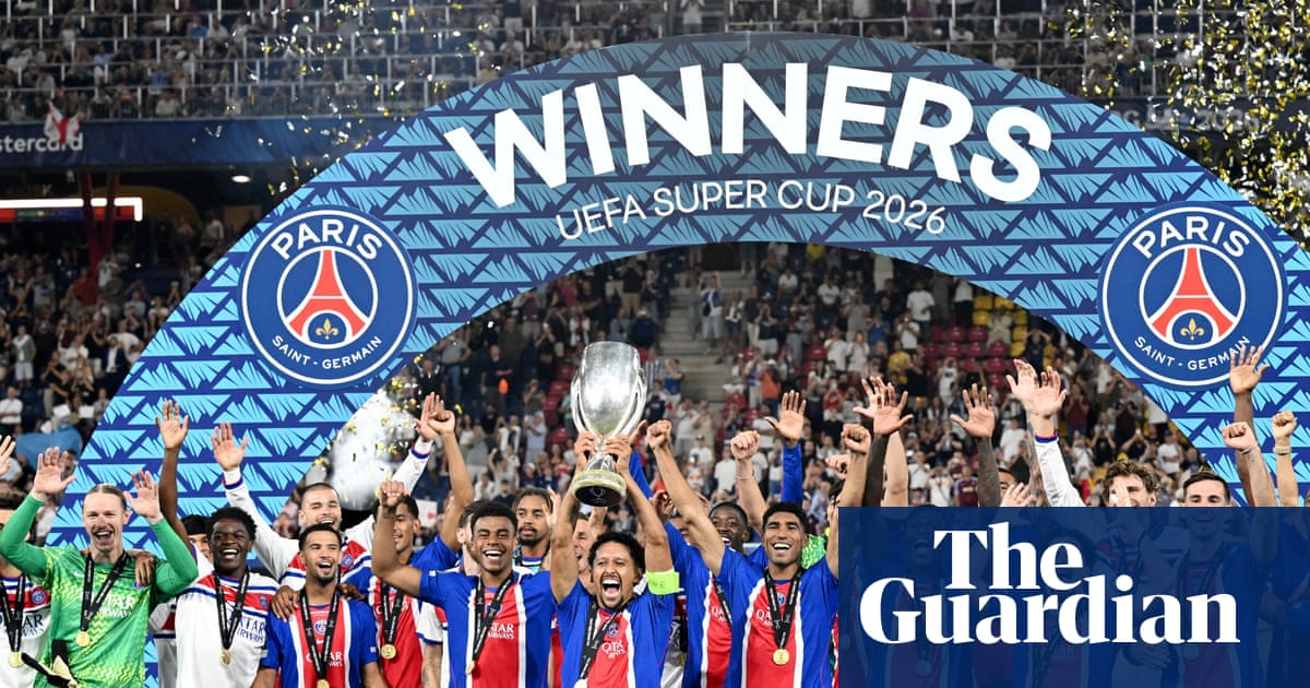 Doué Seals UEFA Super Cup Glory for PSG 2-1 Over Aston Villa, Madjo Makes History