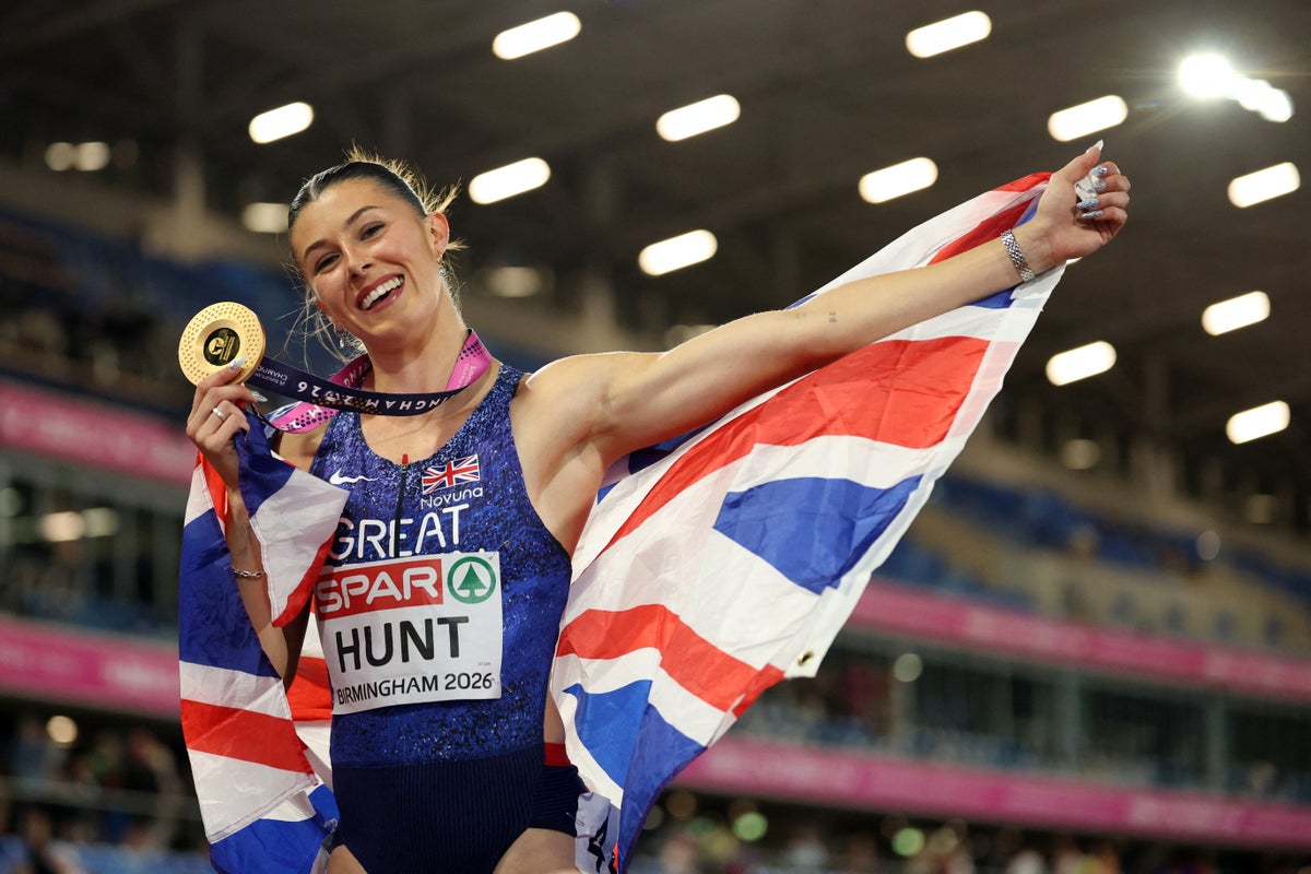 Britain’s Amy Hunt Had Premonition Before European Gold in Birmingham