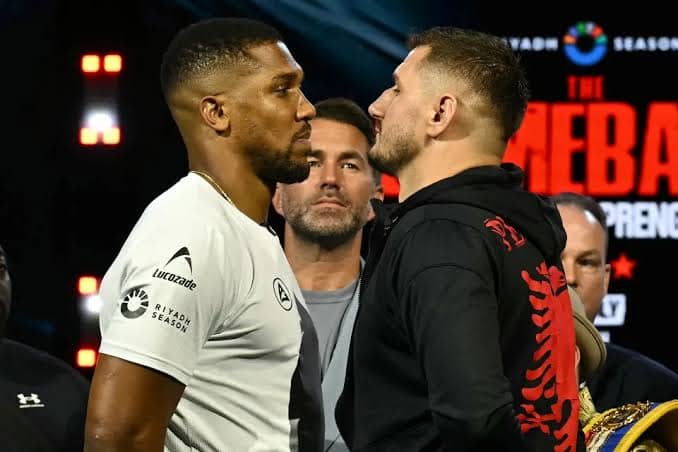 Anthony Joshua Says He’s Focused On Defeating Kristian Prenga This Weekend