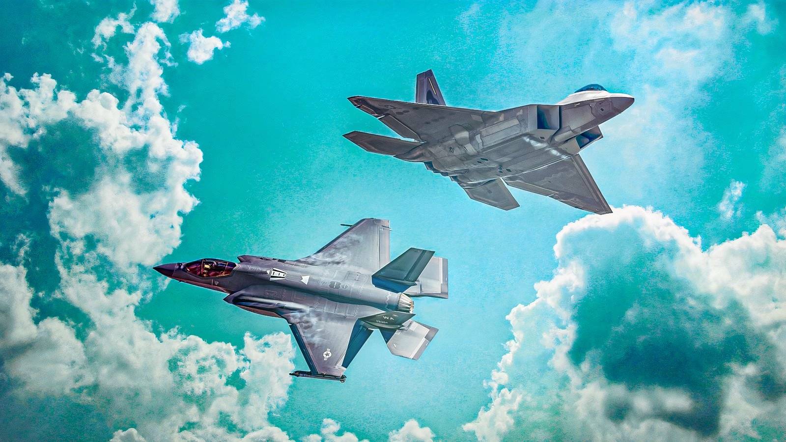 F-22 e F-35: Entenda Por Que Caças Pilares da Força Aérea dos EUA Agem Tão Diferente em Combate