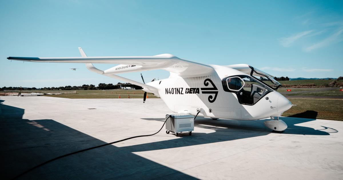 Beta Technologies negocia com operadores o desenvolvimento de aeronaves elétricas de maior porte